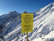 Warning notice