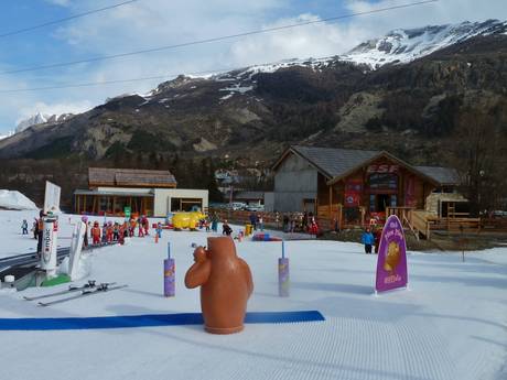 Family ski resorts Briançon – Families and children Serre Chevalier – Briançon/Chantemerle/Villeneuve-la-Salle/Le Monêtier-les-Bains