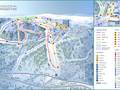 Trail map Meråker Alpinsenter