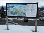 Slope map at the Bavallen valley station