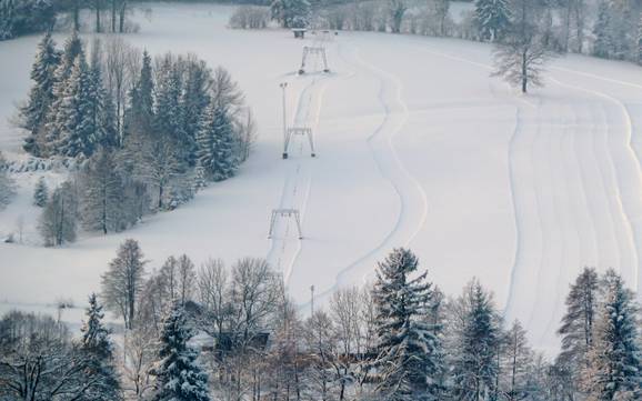 Skiing near Oberfischbach