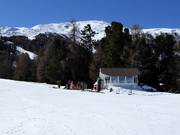 Snow Bar Paradiesli at the Moosalp-Express mountain station