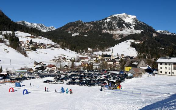 Dachstein-Salzkammergut: access to ski resorts and parking at ski resorts – Access, Parking Dachstein West – Gosau/Russbach/Annaberg