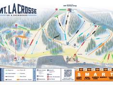 Trail map Mt. La Crosse