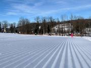 Very good slope grooming in the children's area