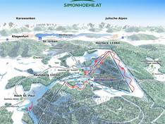 Trail map Simonhöhe – St. Urban