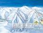 Trail map Espace Lumière – Pra Loup/Val d’Allos