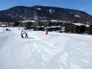 Practice slope Knerten at the valley station