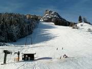 Black ski run Postalm Standard