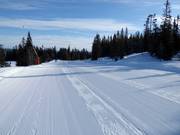 Very easy ski slope in the Kläppen ski area