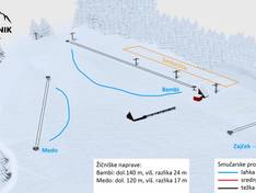 Trail map Zatrnik