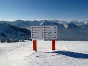 Slope signage