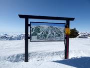 Digital trail map of the Seattle Ridge mountain station