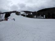 Practice slope Harfang des Neiges in the valley area
