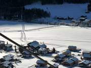 Cross-country skiing in Schoppernau