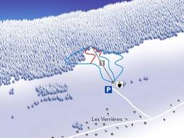 Ski resort Les Verrières