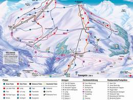Trail map Savognin