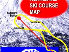Trail map Asahidake