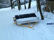 Roller for slope grooming