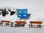 Slope signage in Alta Badia