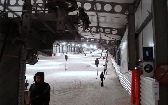Lorraine: best ski lifts – Lifts/cable cars SnowWorld Amnéville