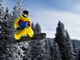 Snowpark light in the Meran 2000 ski resort