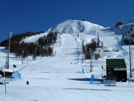 Slope offering Piedmont (Piemonte) – Slope offering Via Lattea – Sestriere/Sauze d’Oulx/San Sicario/Claviere/Montgenèvre
