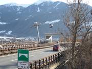 The Rosskopf ski resort is located right next to the Brenner motorway.
