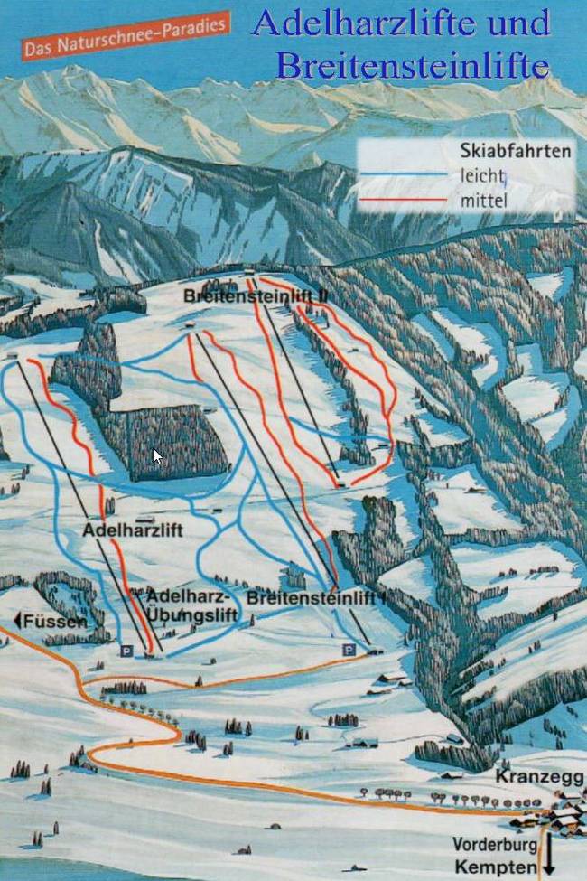 Adelharzlifte und Breitensteinlifte