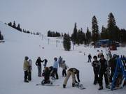 easy slopes on the front side