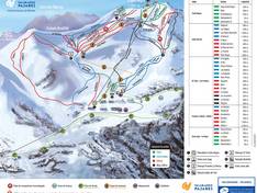 Trail map Valgrande Pajares