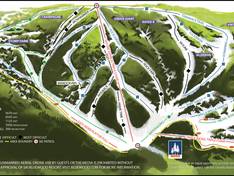 Trail map Bluewood
