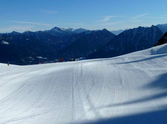 Wide slopes with breathtaking panoramic views