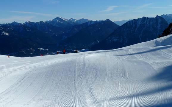 Biggest height difference in the Naturparkregion Reutte – ski resort Hahnenkamm – Höfen/Reutte