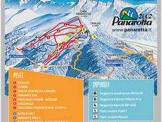 Trail map Panarotta 2002 – Valsugana