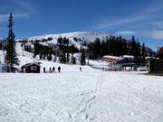 View of the Vemdalsskalet ski area