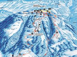 Trail map Grüsch Danusa