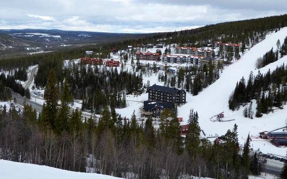 Vemdalen: accommodation offering at the ski resorts – Accommodation offering Vemdalsskalet