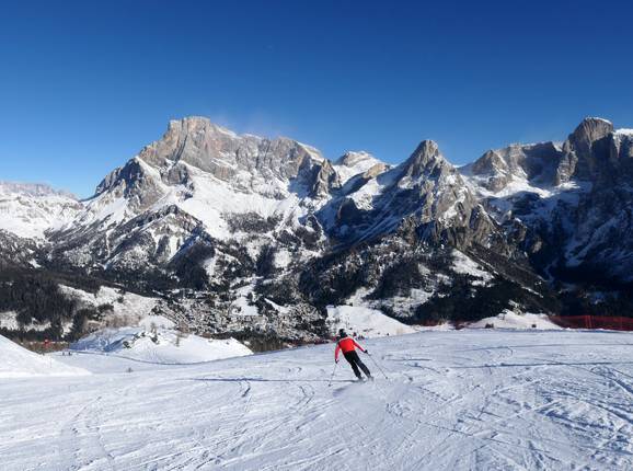 View from Tognola to Cimon della Pala