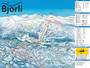 Trail map Bjorli