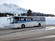 Ski bus at the Jochgrimm ski resort