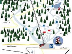 Trail map Persåsbacken