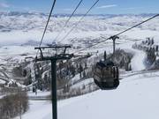 Jordanelle Express Gondola - 4pers. Gondola lift (monocable circulating ropeway)