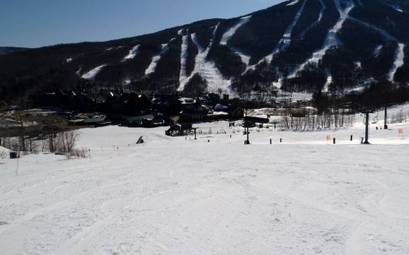 Skiing near Stowe