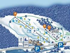 Trail map Jacnia