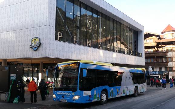 Mayrhofen-Hippach: access to ski resorts and parking at ski resorts – Access, Parking Mayrhofen – Penken/Ahorn/Rastkogel/Eggalm (Mountopolis)