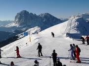 View from Seceda of the Langkofel