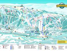 Trail map Ramundberget