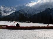 The toboggan hill of Le Tourchet