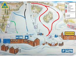 Ski resort Asbybacken (Asby Alpina)